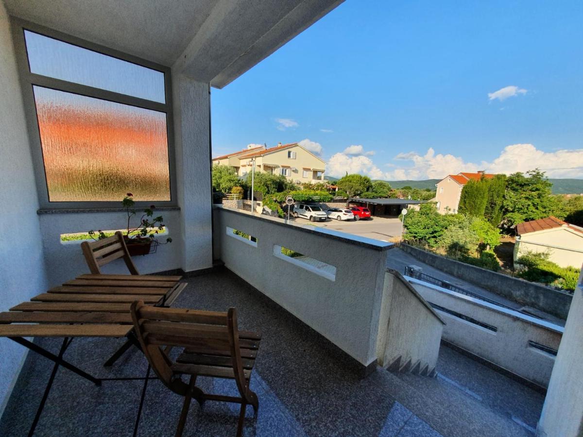 Apartment With Terace And Sea View Marica 克尔克 外观 照片